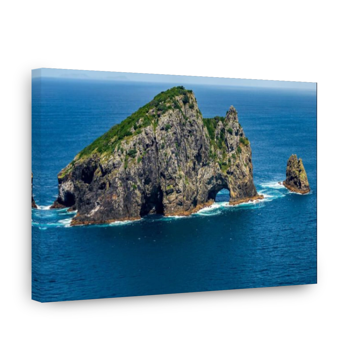 Motu Kōkako, also known as Piercy Island or "The Hole In The Rock”, is located off the north coast of the North Island of New Zealand. It is at the ve