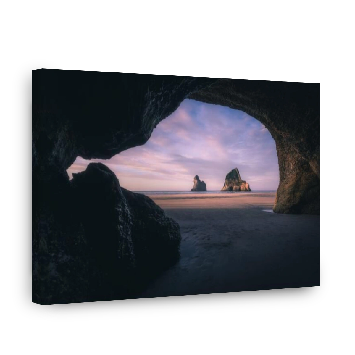 Sunrise at Wharariki beach, New Zealand