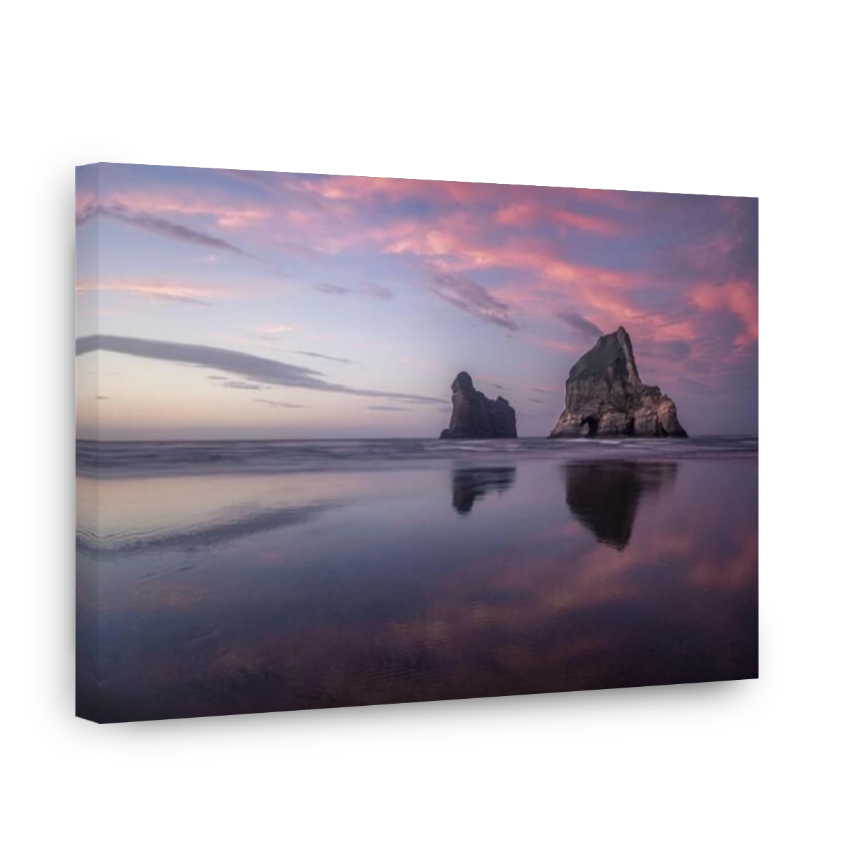 Sunrise at Wharariki beach, New Zealand