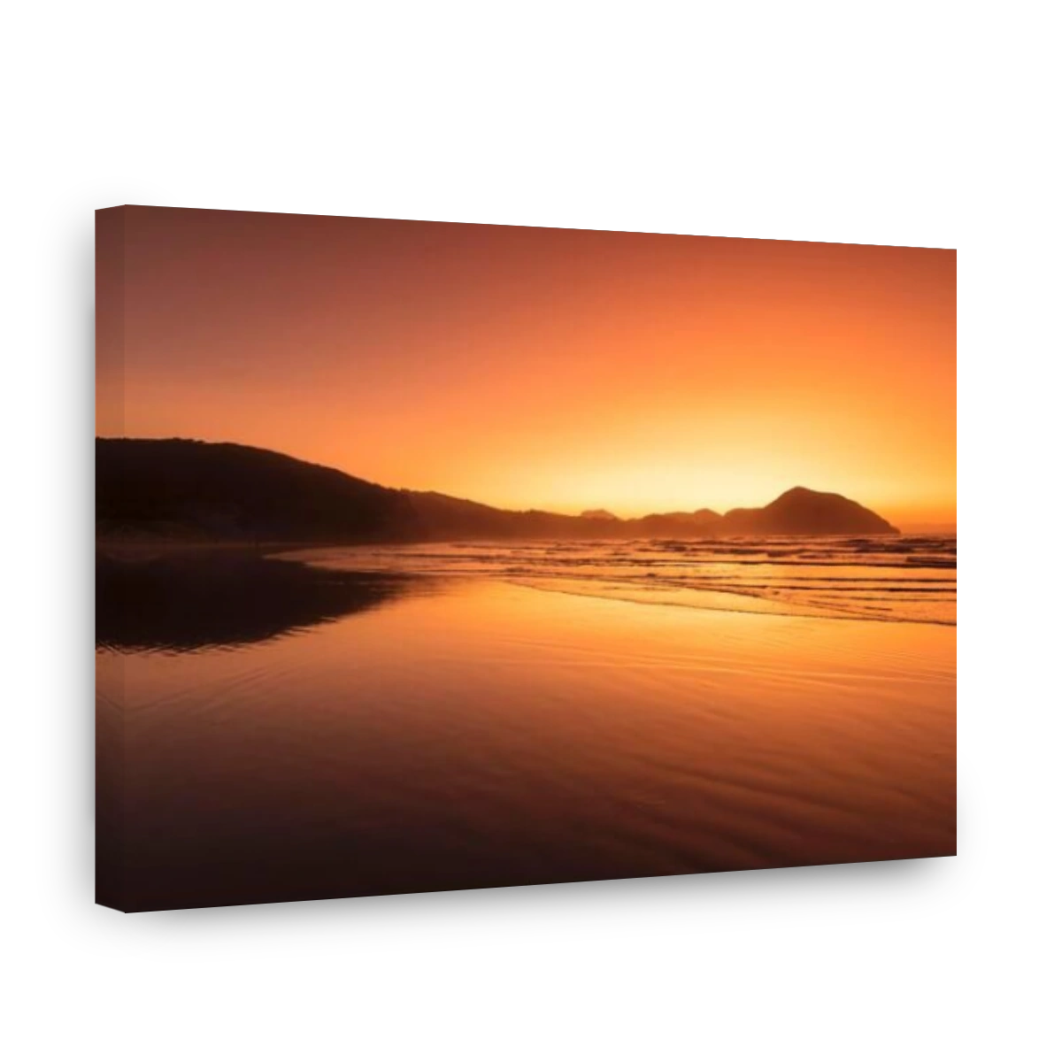 Wharariki Beach at sunset, Oceania, Golden Bay, Tasman, South Island, New Zealand, Oceania