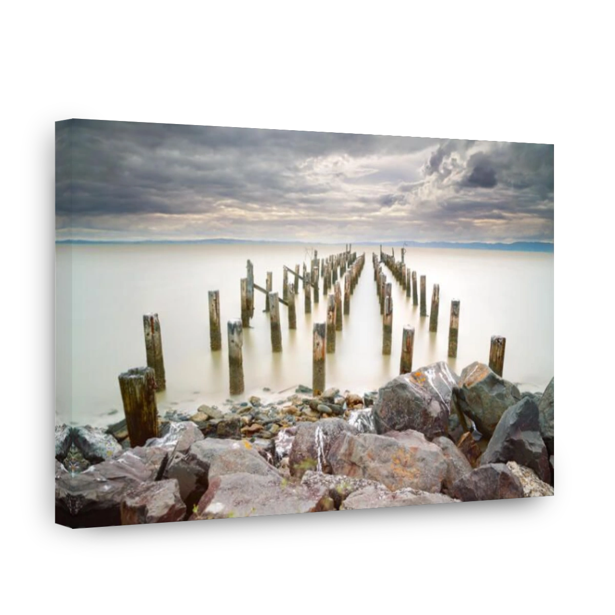 The Old jetty at Thames, Coromandel NZ reminds of a history of the place