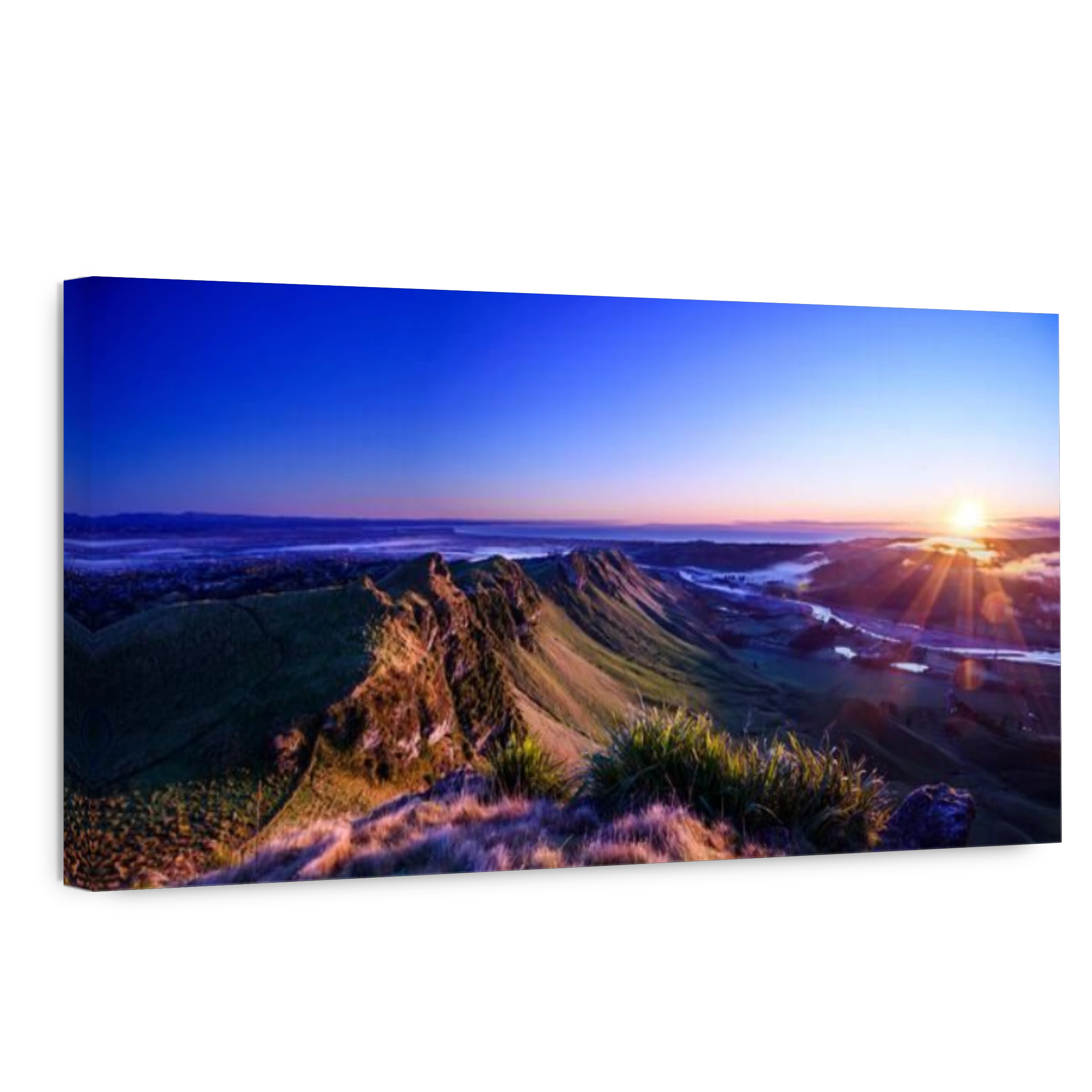 Morning view from Te Mata Peak, Hawke's Bay, New Zealand
