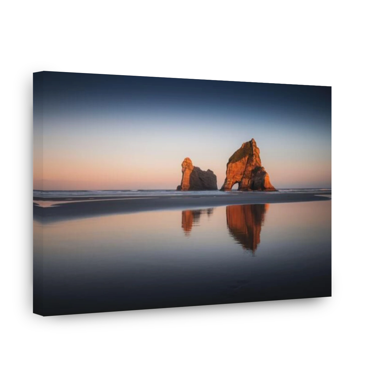 Sunrise at Wharariki beach, New Zealand
