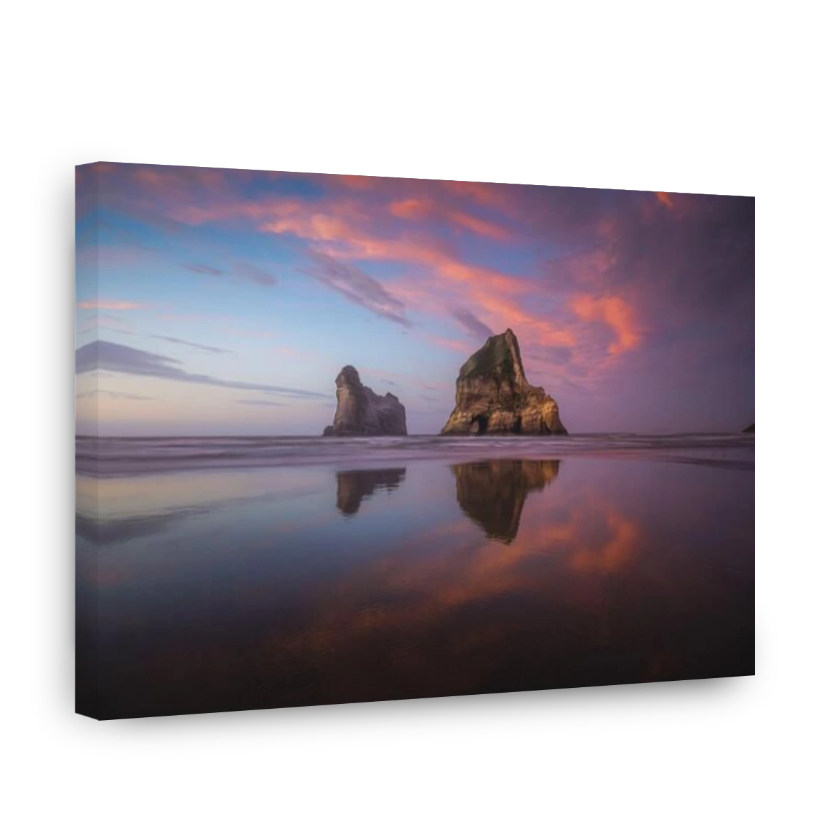 Sunrise at Wharariki beach, New Zealand