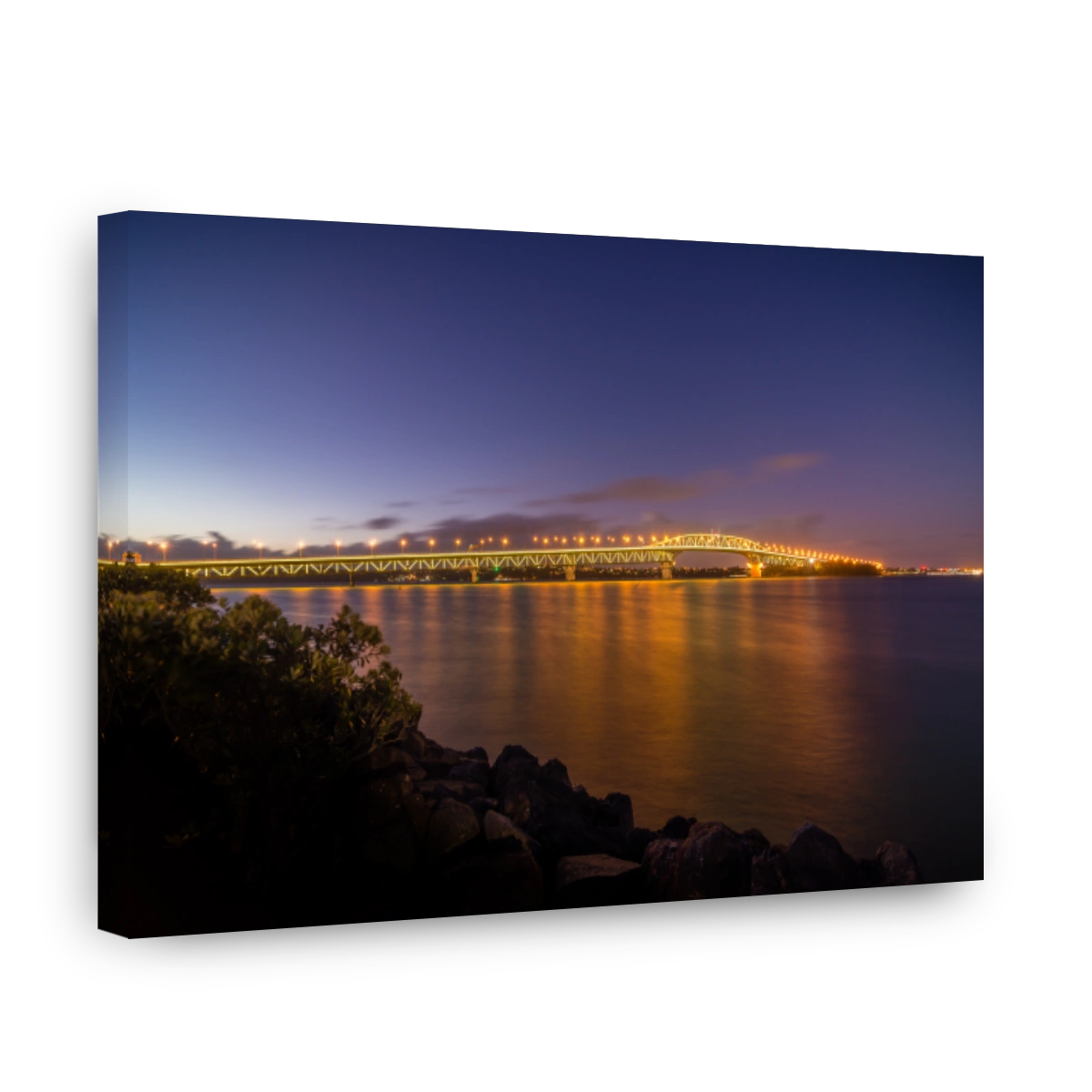 Auckland Harbour Bridge Manukau Harbour New Zealand