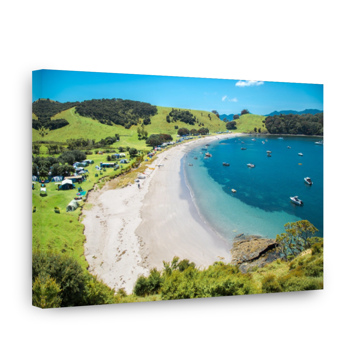 Serene Bay of Islands Landscape