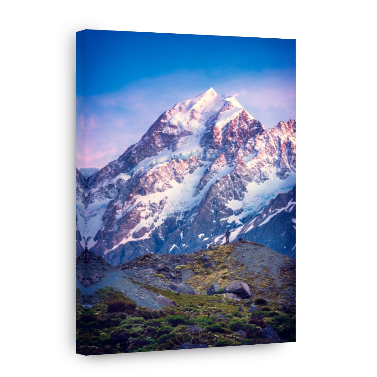 Majestic Mount Cook in New Zealand