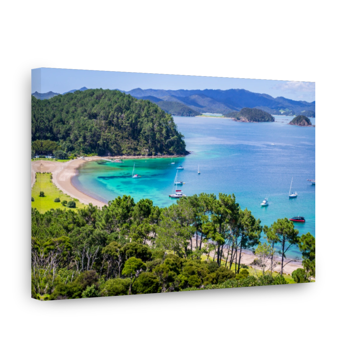 Serene Bay of Islands New Zealand Landscape