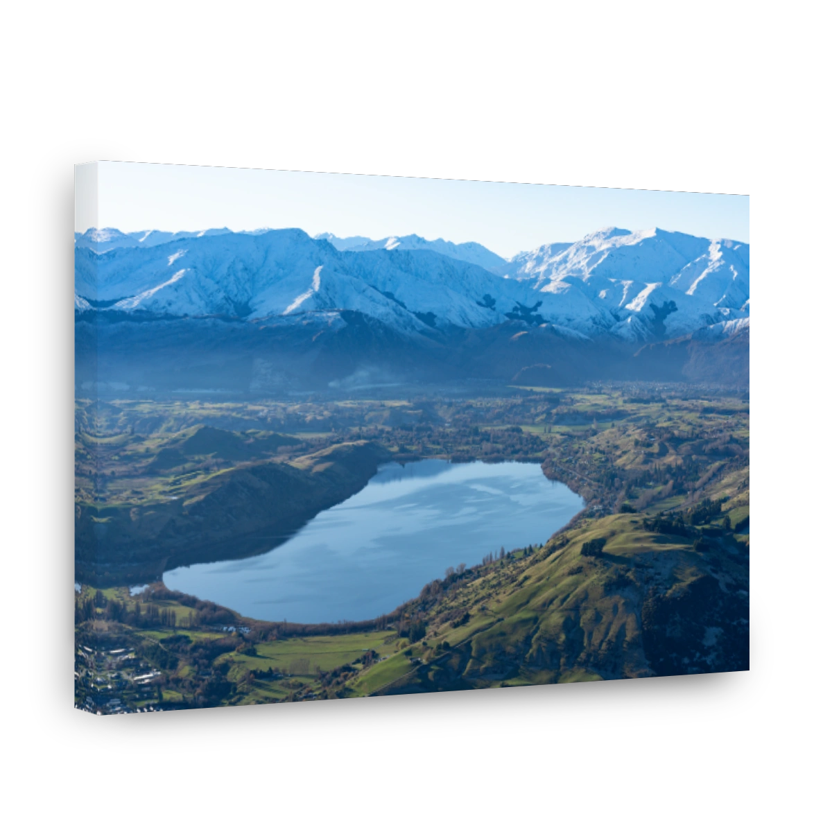 Serene Lake Hayes Landscape in Queenstown, New Zealand