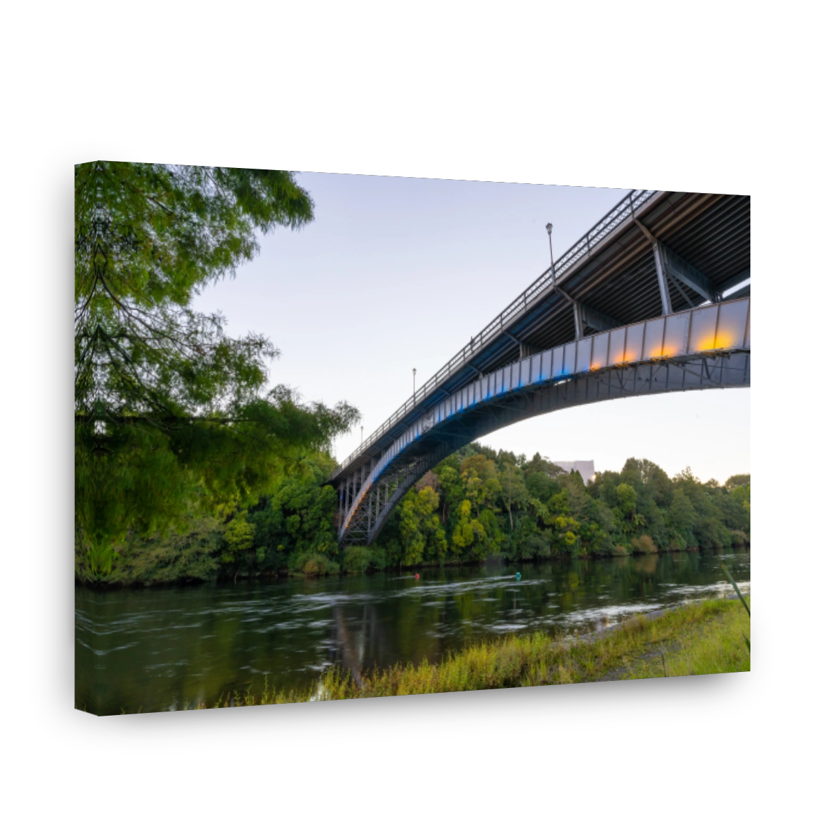 Victoria Bridge in Hamilton New Zealand