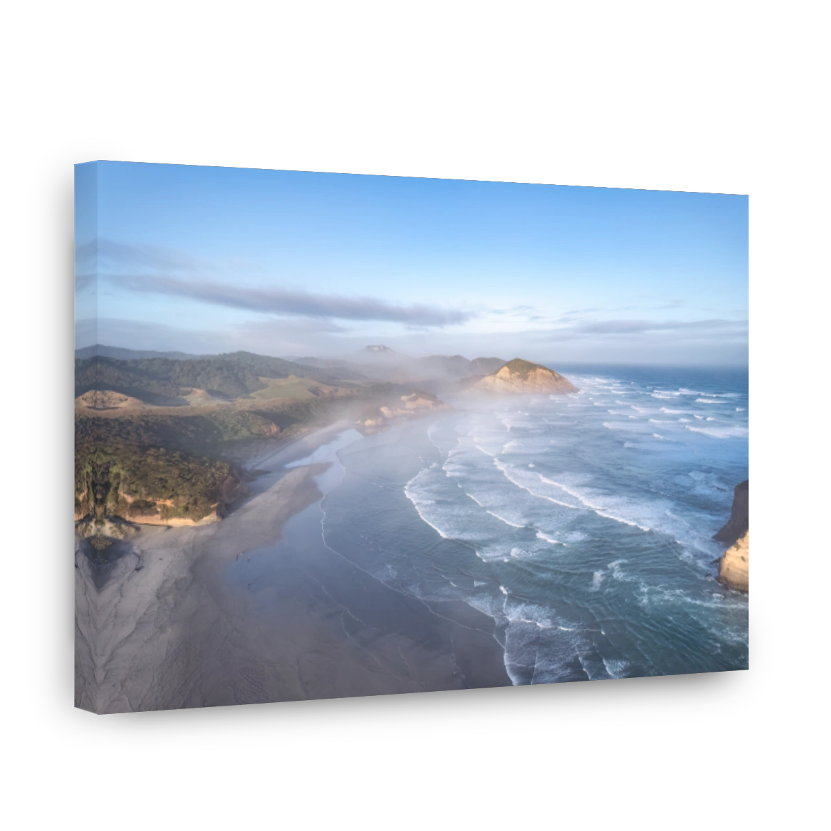 Serene coastal landscape at Cape Farewell, New Zealand