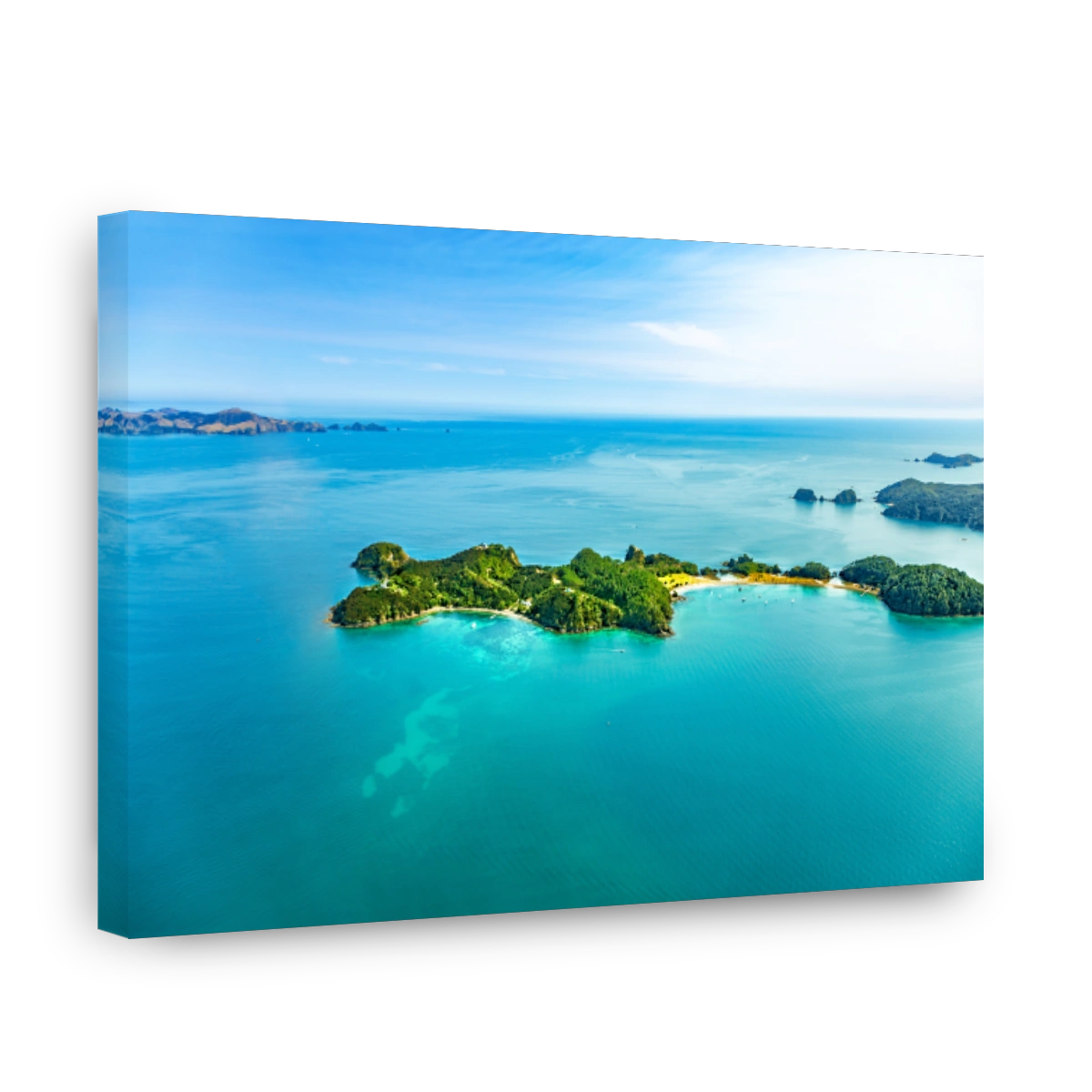 Motuarohia Island, Bay of Islands, New Zealand Landscape
