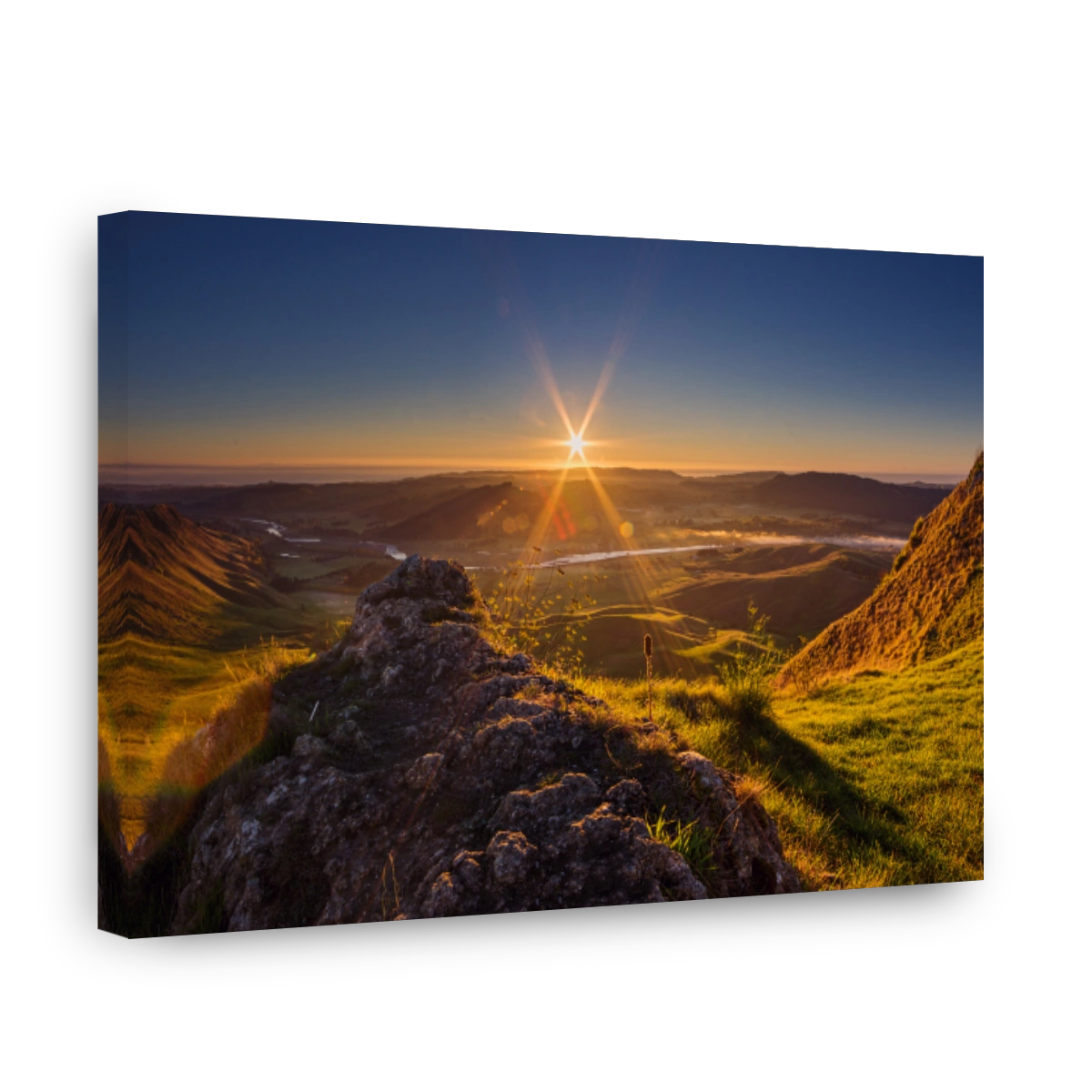 Te Mata Peak Sunrise Landscape