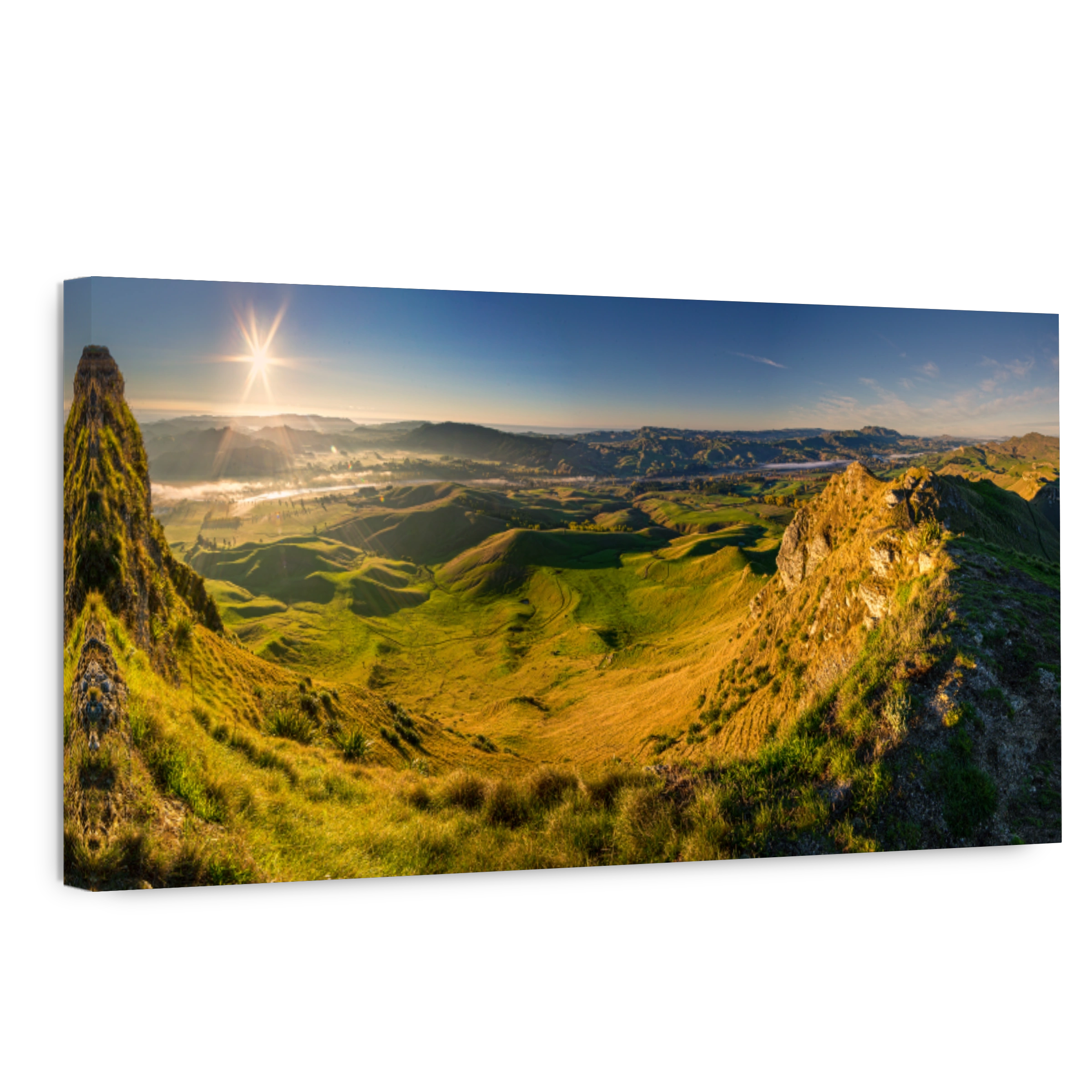Te Mata Peak Landscape at Sunrise