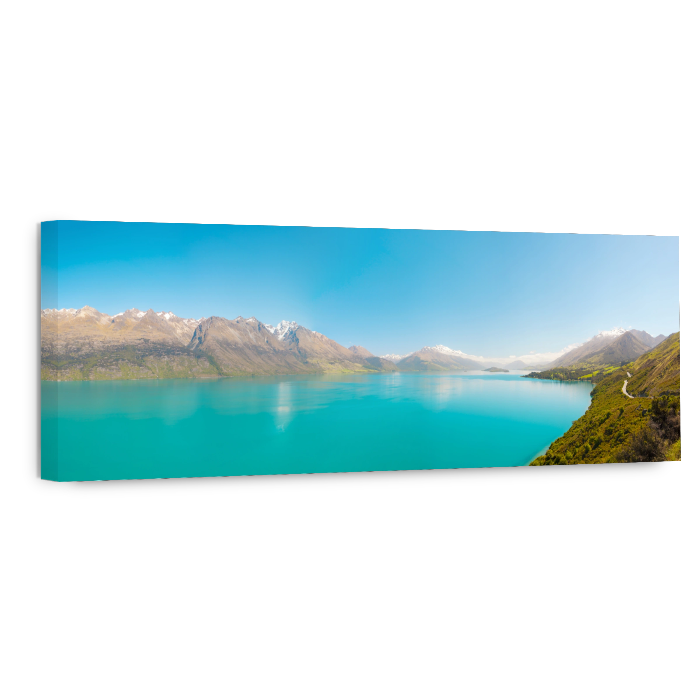 Lake Wakatipu with Southern Alps