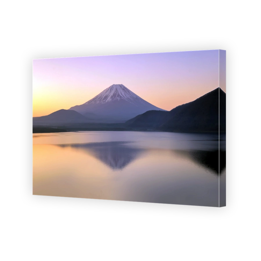 Serene Mount Fuji Reflection at Motosuko Lake