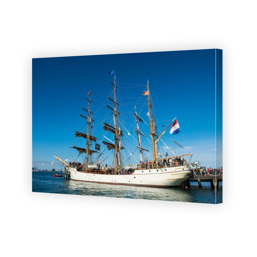 Tall sailing ship Europa at Williamstown, Melbourne