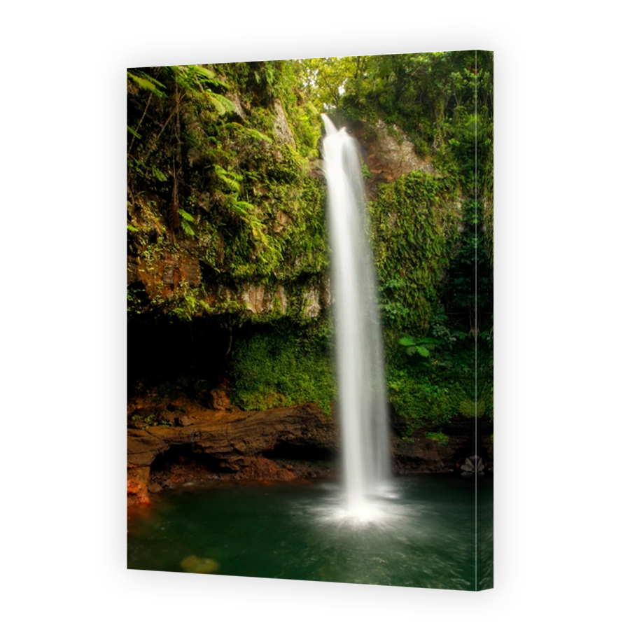Lower Tavoro Waterfalls in Bouma National Heritage Park, Taveuni