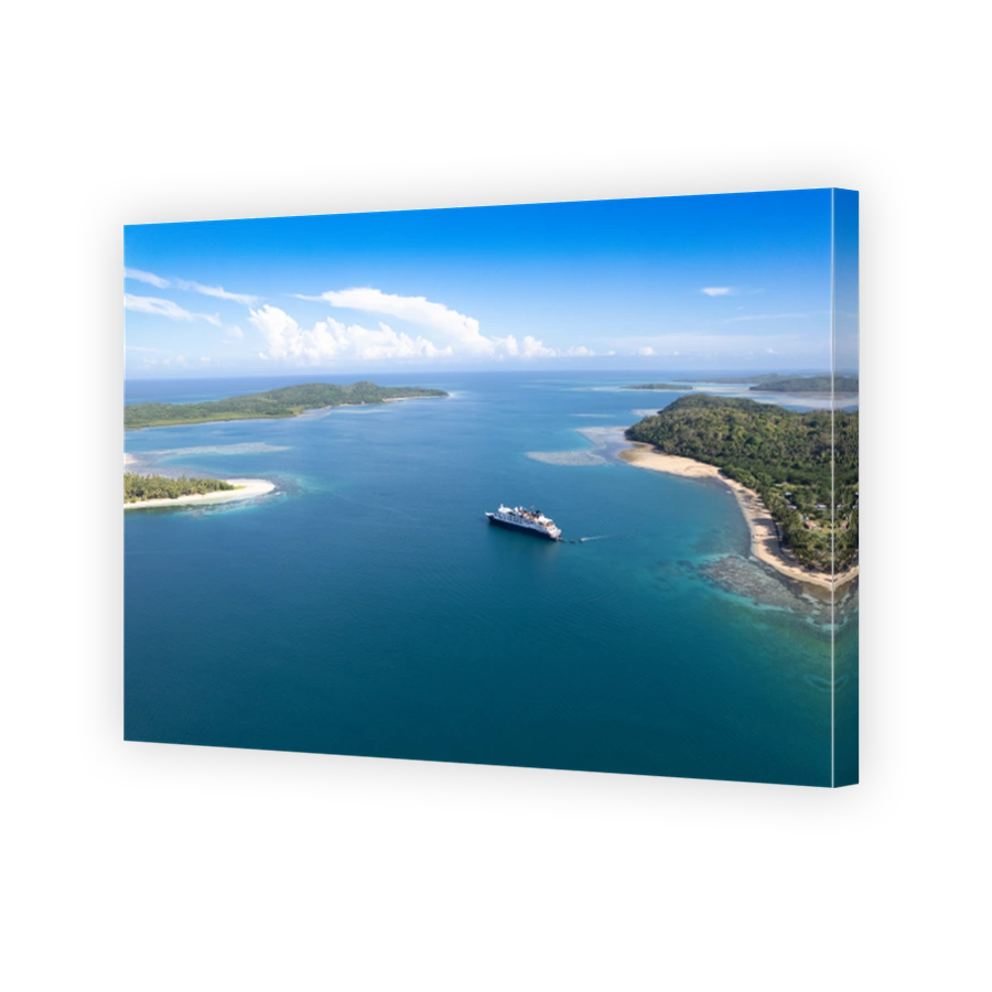 Fiji from above