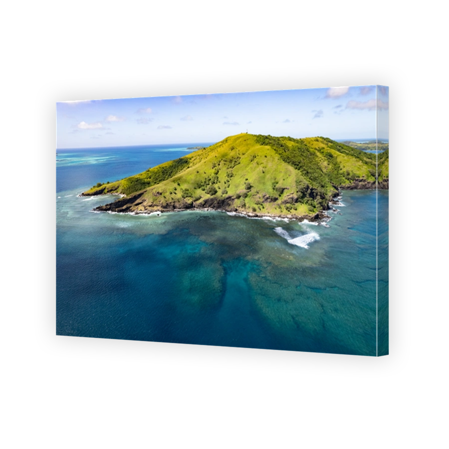 Fiji from above