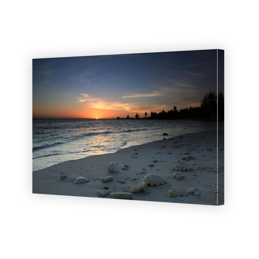 Sunset over the Southern Pacific,  Christmas Island, Kiribati