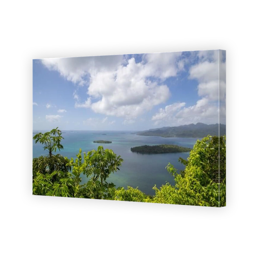 Marovo Lagoon in Solomon Islands