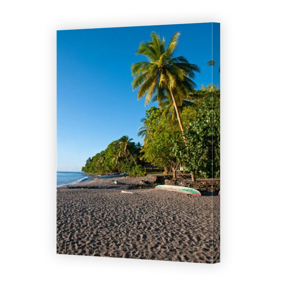 Beach on Savo Island, Solomon Islands, Pacific