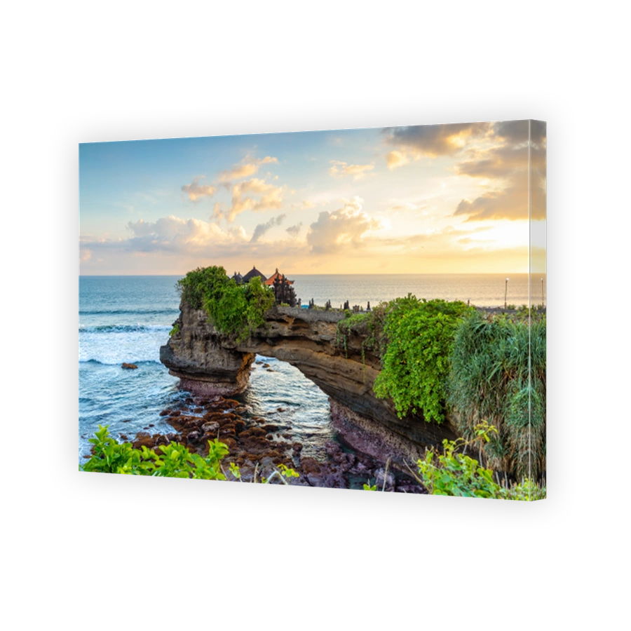 Tanah Lot Temple at sunset, Bali, Indonesia