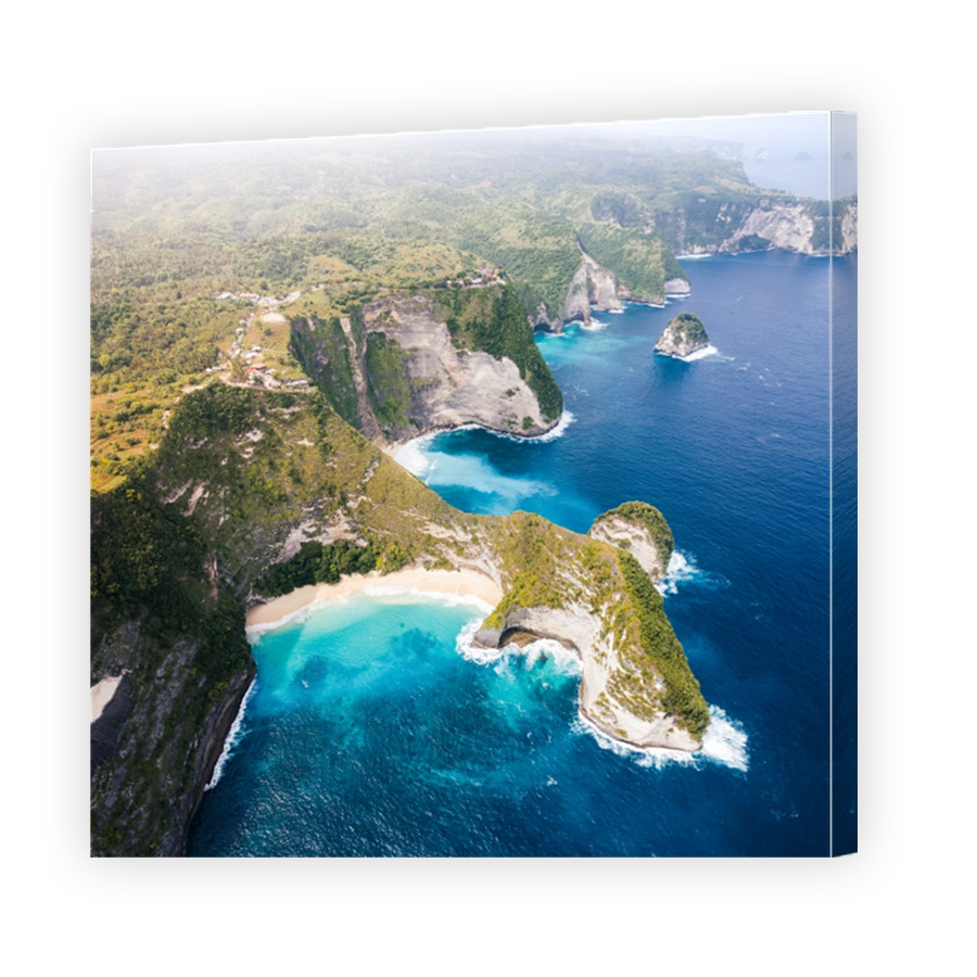 High Angle View Of Kelingking Beach, Nusa Penida