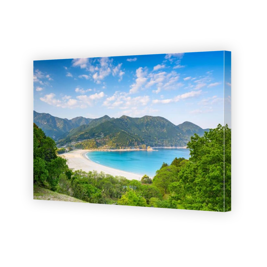 Atashika Beach in Kumano, Japan.
