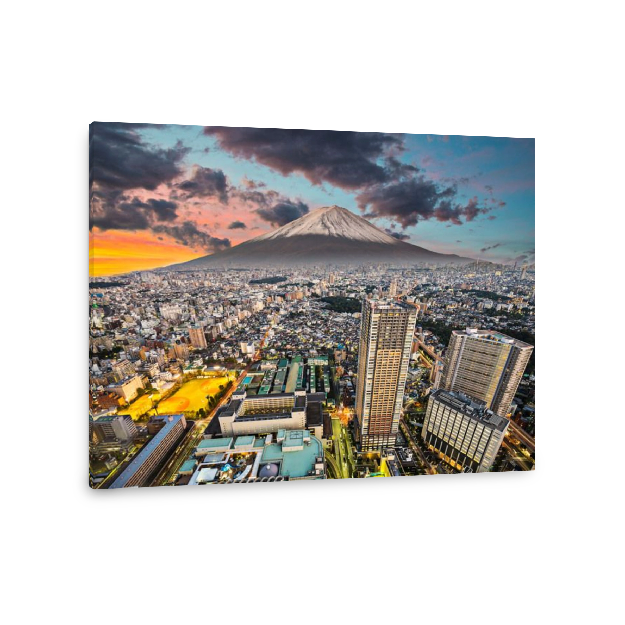 Tokyo, Japan cityscape with Mt. Fuji.