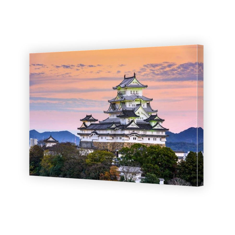 Himeji, Japan at the castle.