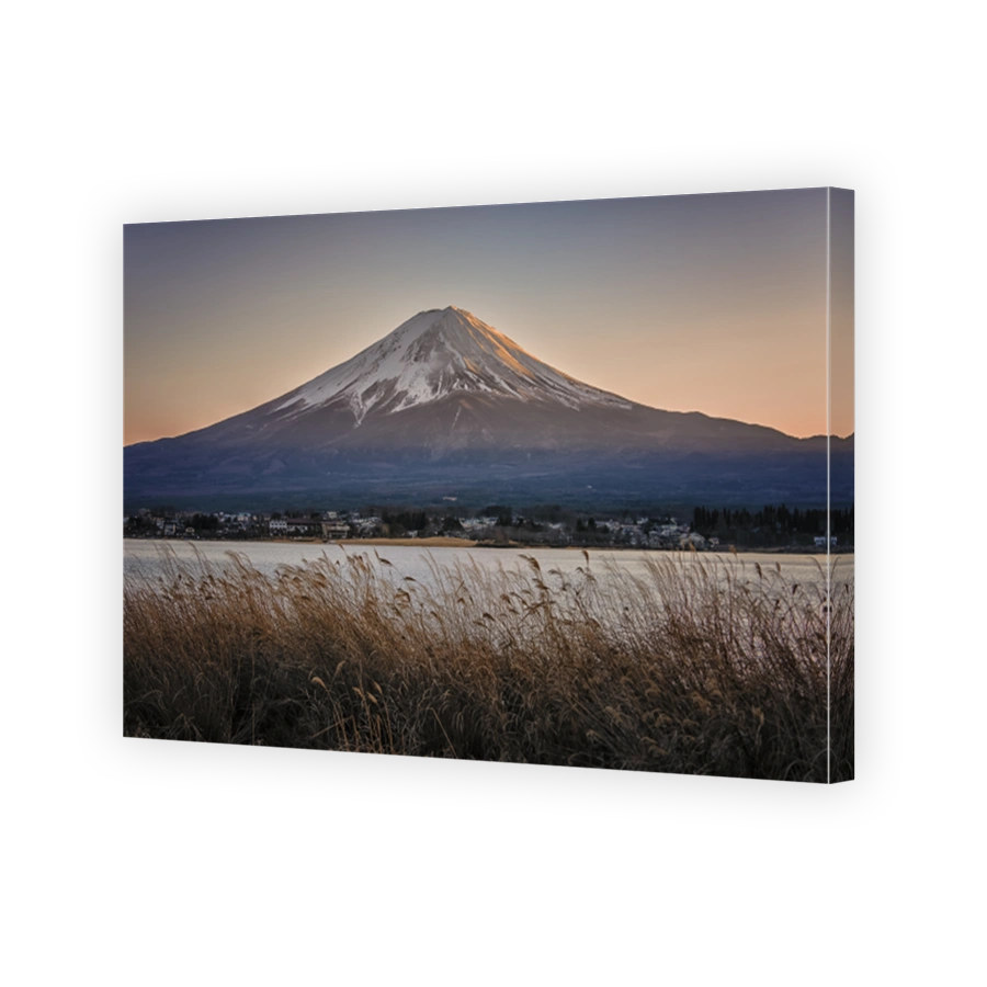 Mount Fuji Landscape at Sunset