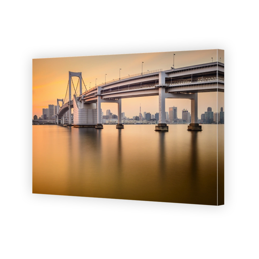 Tokyo, Japan at Rainbow Bridge