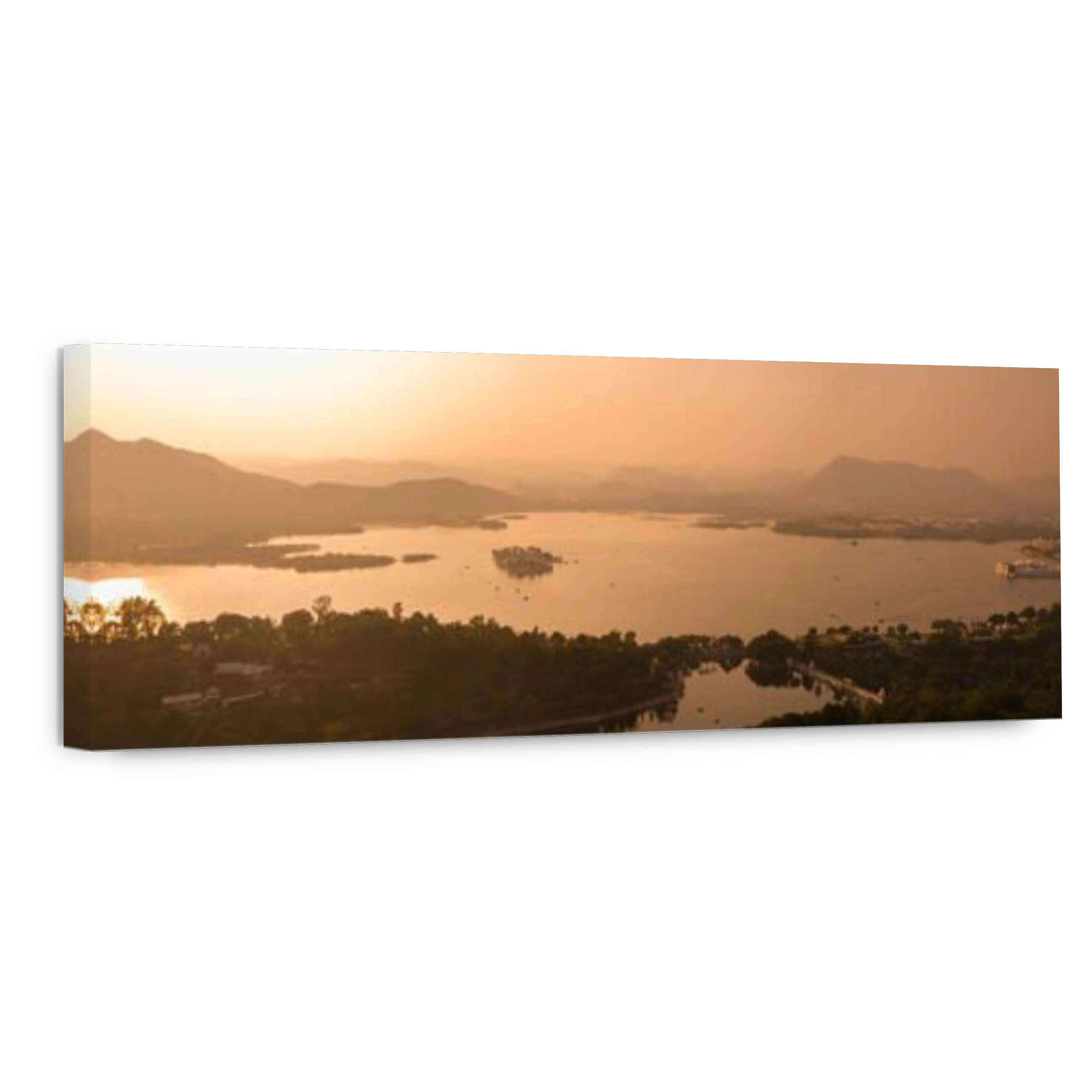 Udaipur, Rajasthan, lake Pichola, Asia, India, lake, town, city, scenery