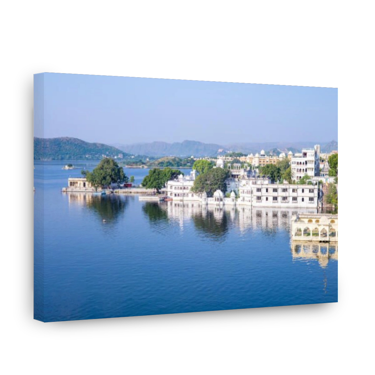 landscape of udaipur, rajasthan, india