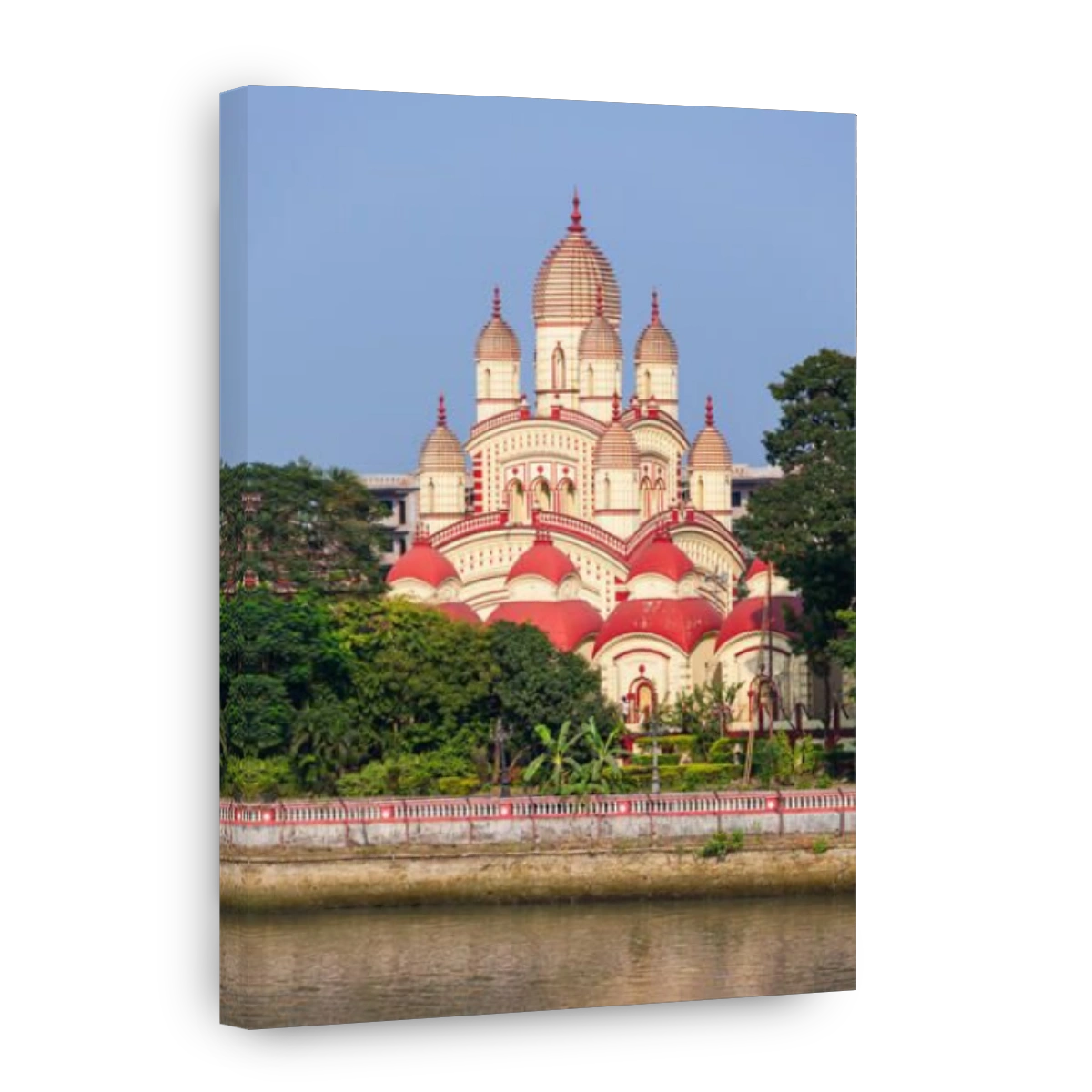 Dakshineswar Kali Temple is a Hindu temple located in Kolkata, India. The presiding deity of the temple is Bhavatarini, an aspect of Kali.