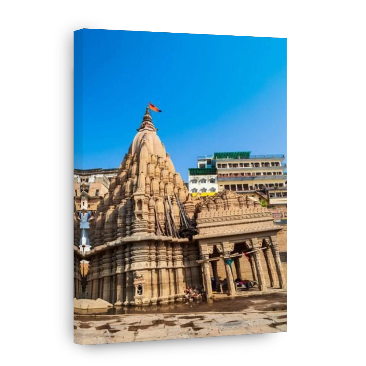 Ratneshwar Mahadev Temple or Leaning temple is located in Varanasi in Uttar Pradesh, North India