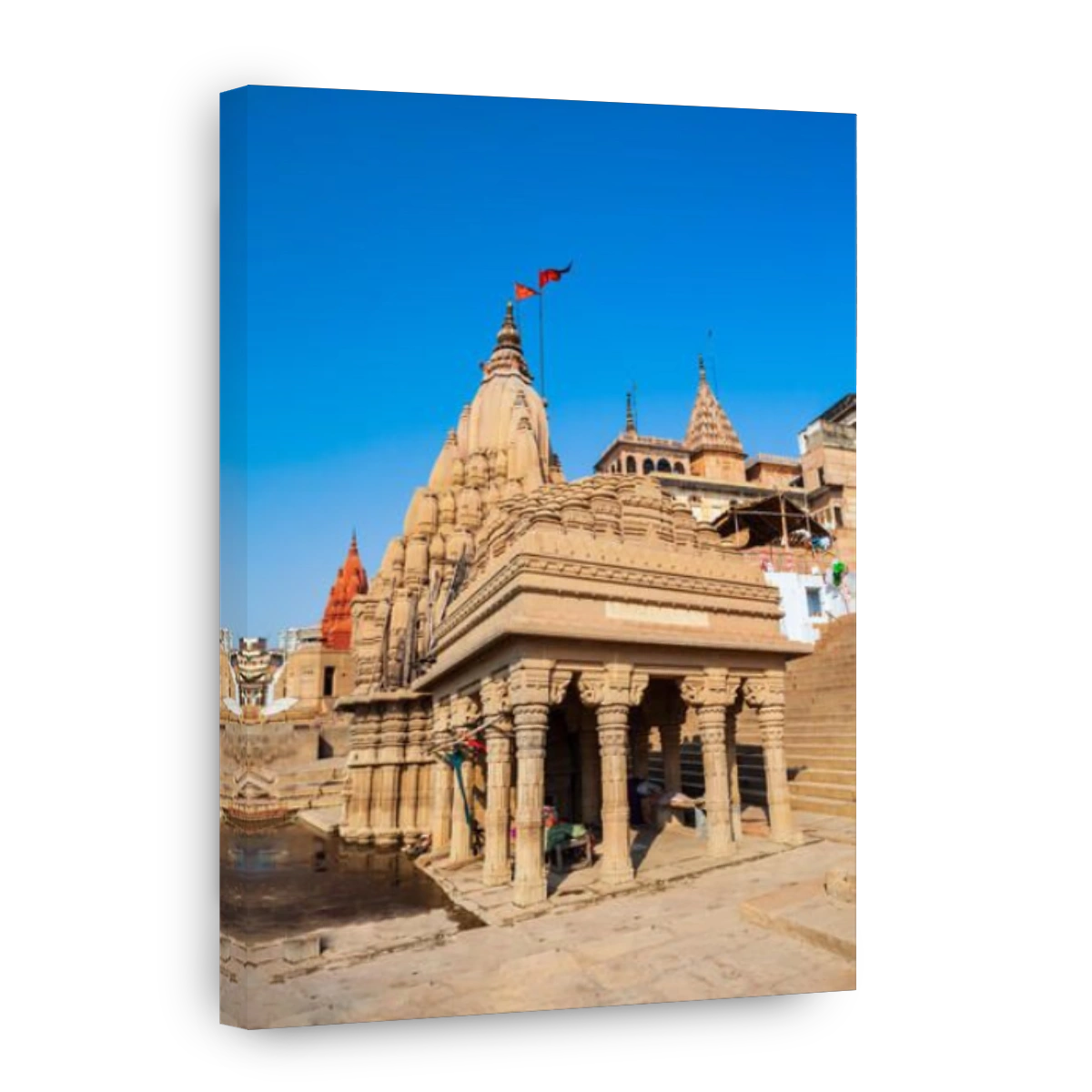 Ratneshwar Mahadev Temple or Leaning temple is located in Varanasi in Uttar Pradesh, North India