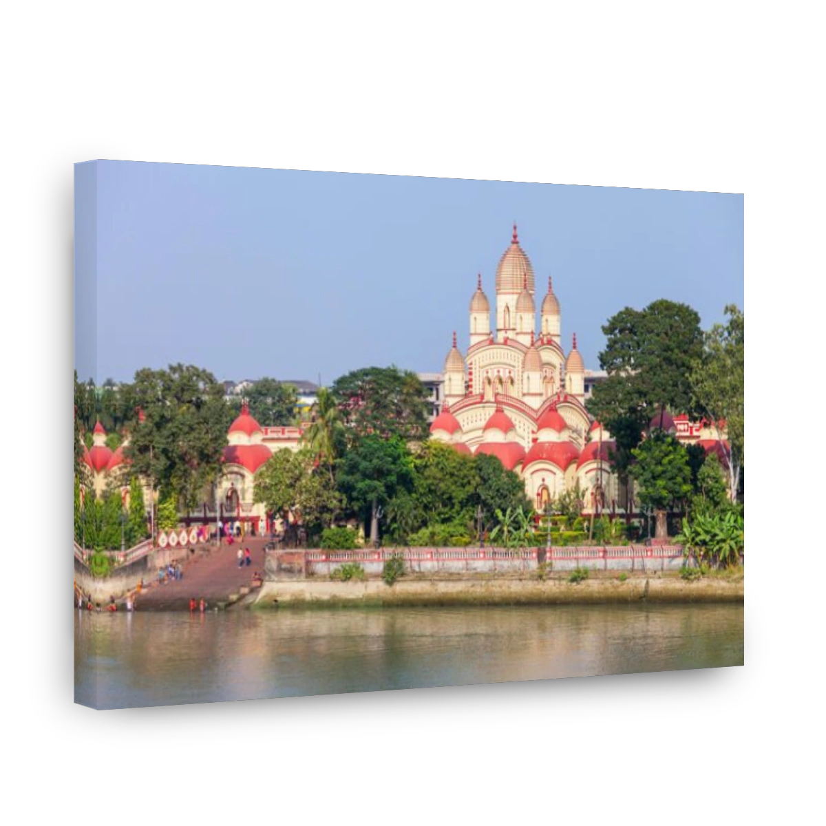 Dakshineswar Kali Temple is a Hindu temple located in Kolkata, India