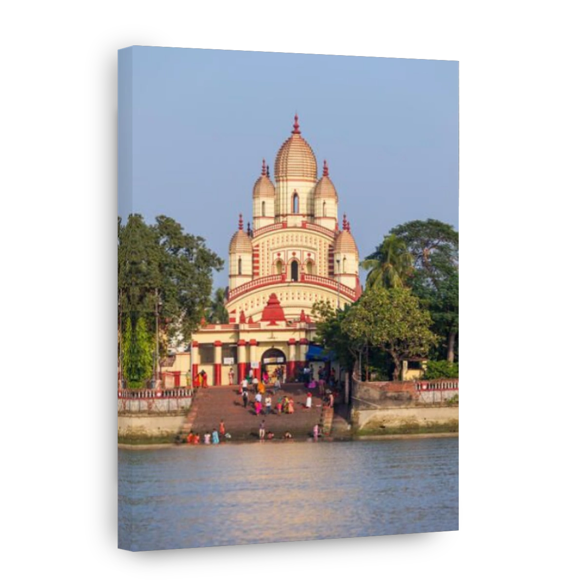 Dakshineswar Kali Temple is a Hindu temple located in Kolkata, India