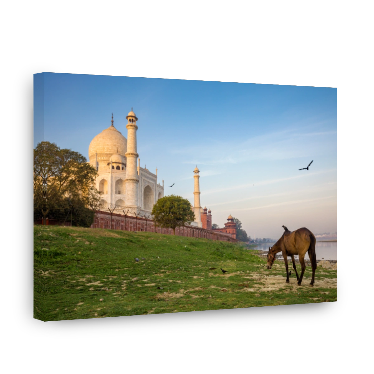 Taj Mahal in Agra.
