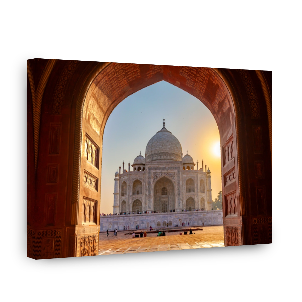 Famous Taj Mahal, Agra, India
