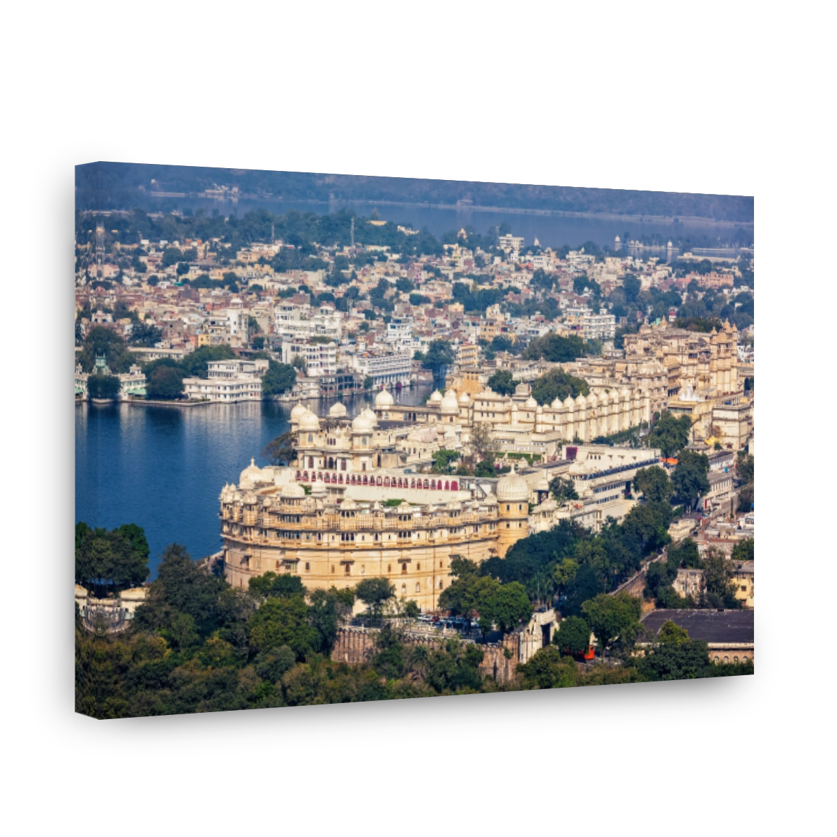 View of  City Palace. Udaipur, Rajasthan, India