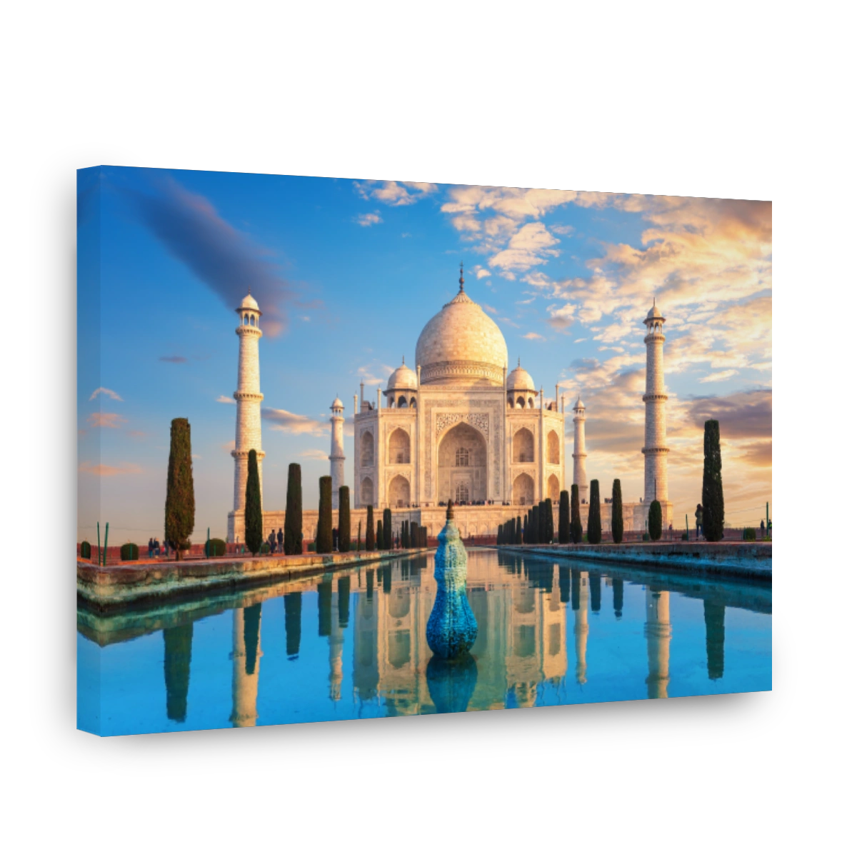 Famous Taj Mahal sunset view, Agra, Uttar Pradesh, India