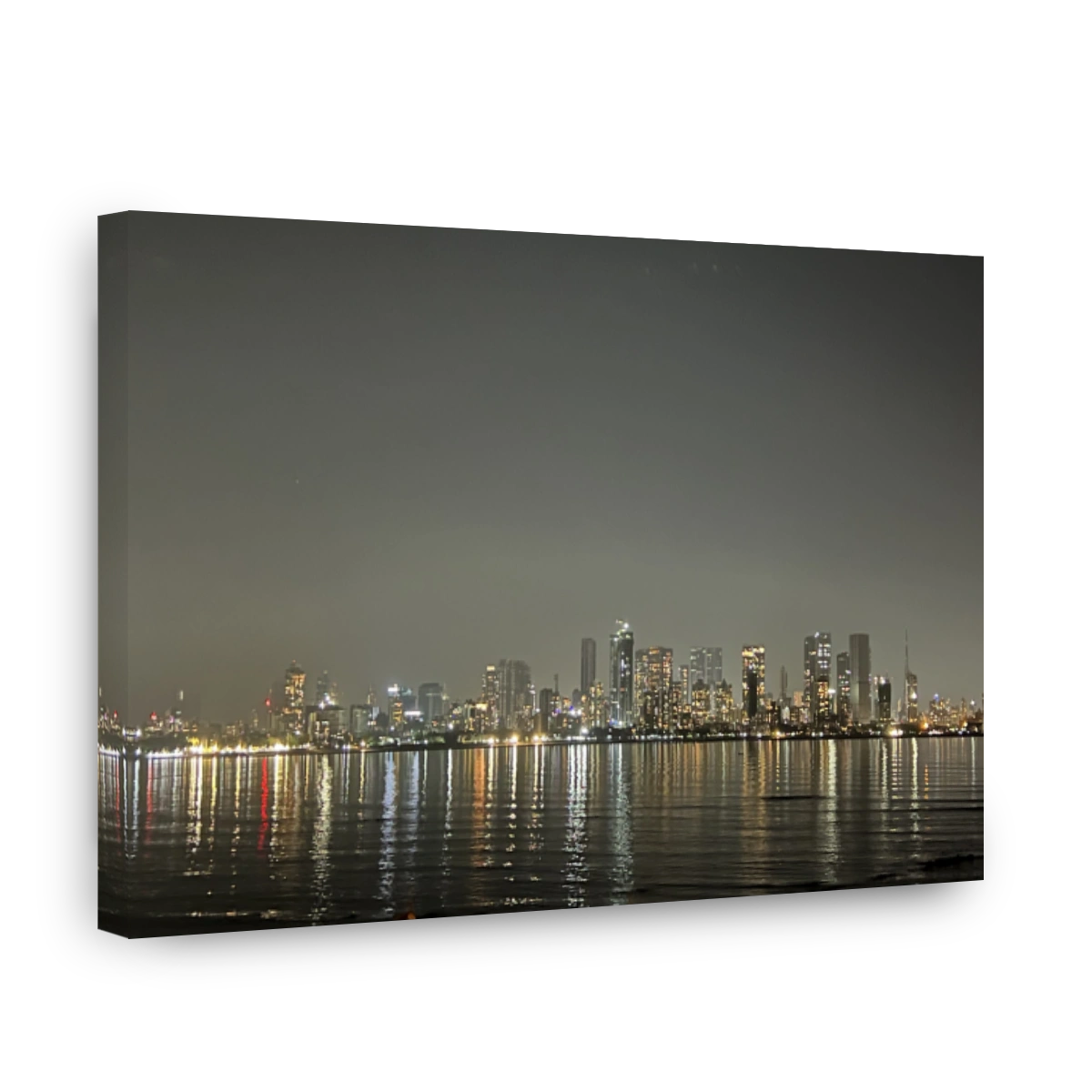 Mumbai skyline at night