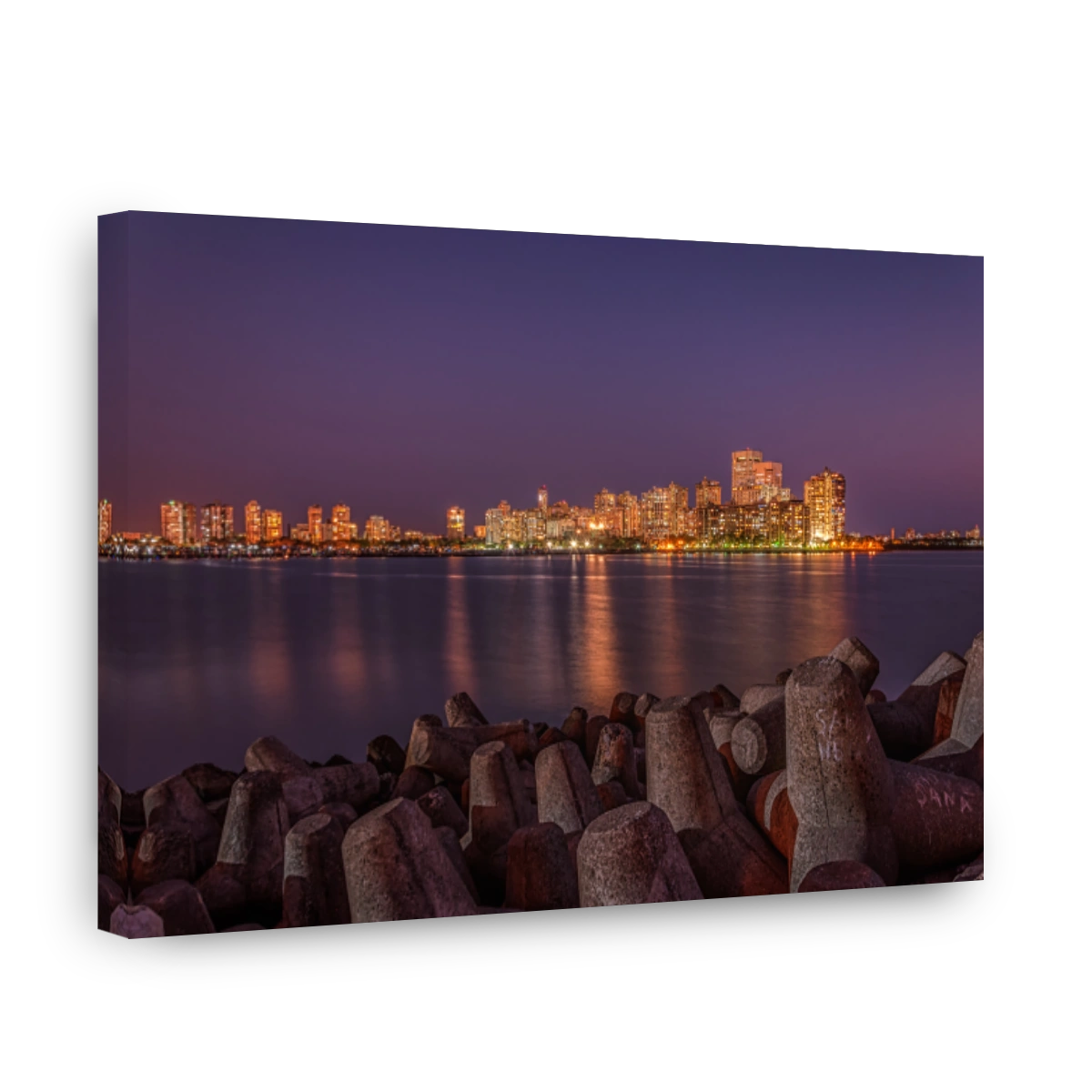 Cuff Parade, South Mumbai at Night