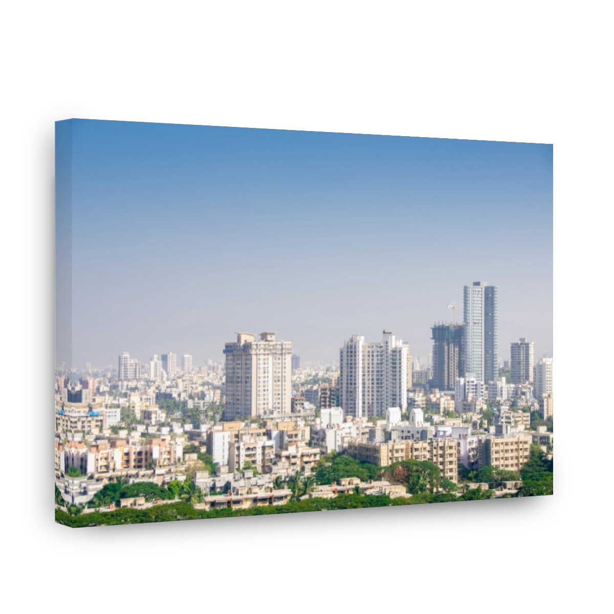 Outdoor view of the Mumbai skyline