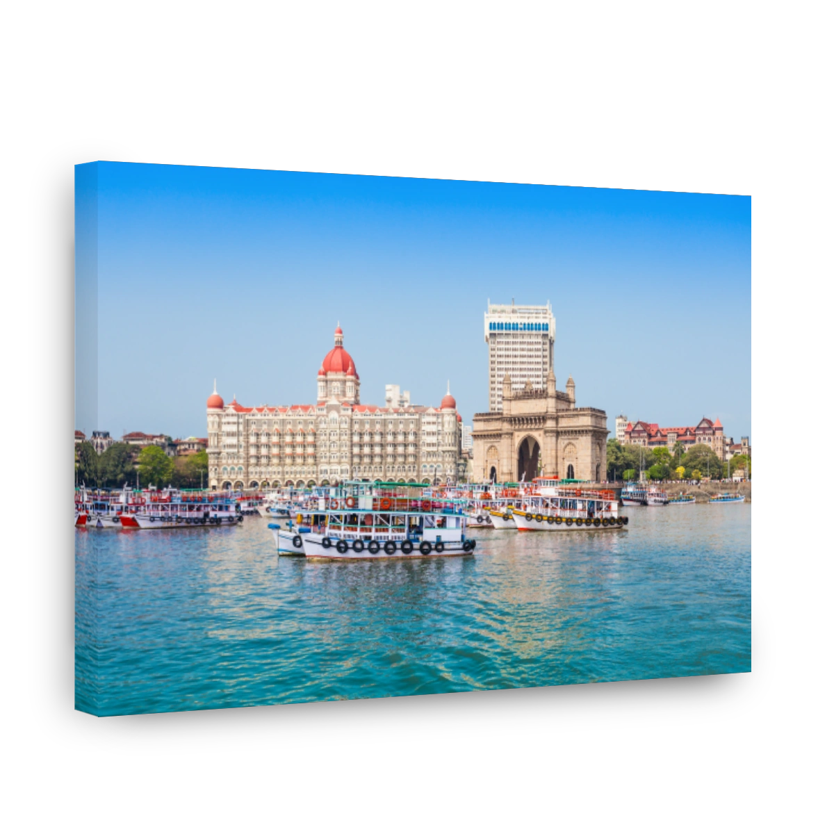 Taj Mahal Hotel and Gateway of India