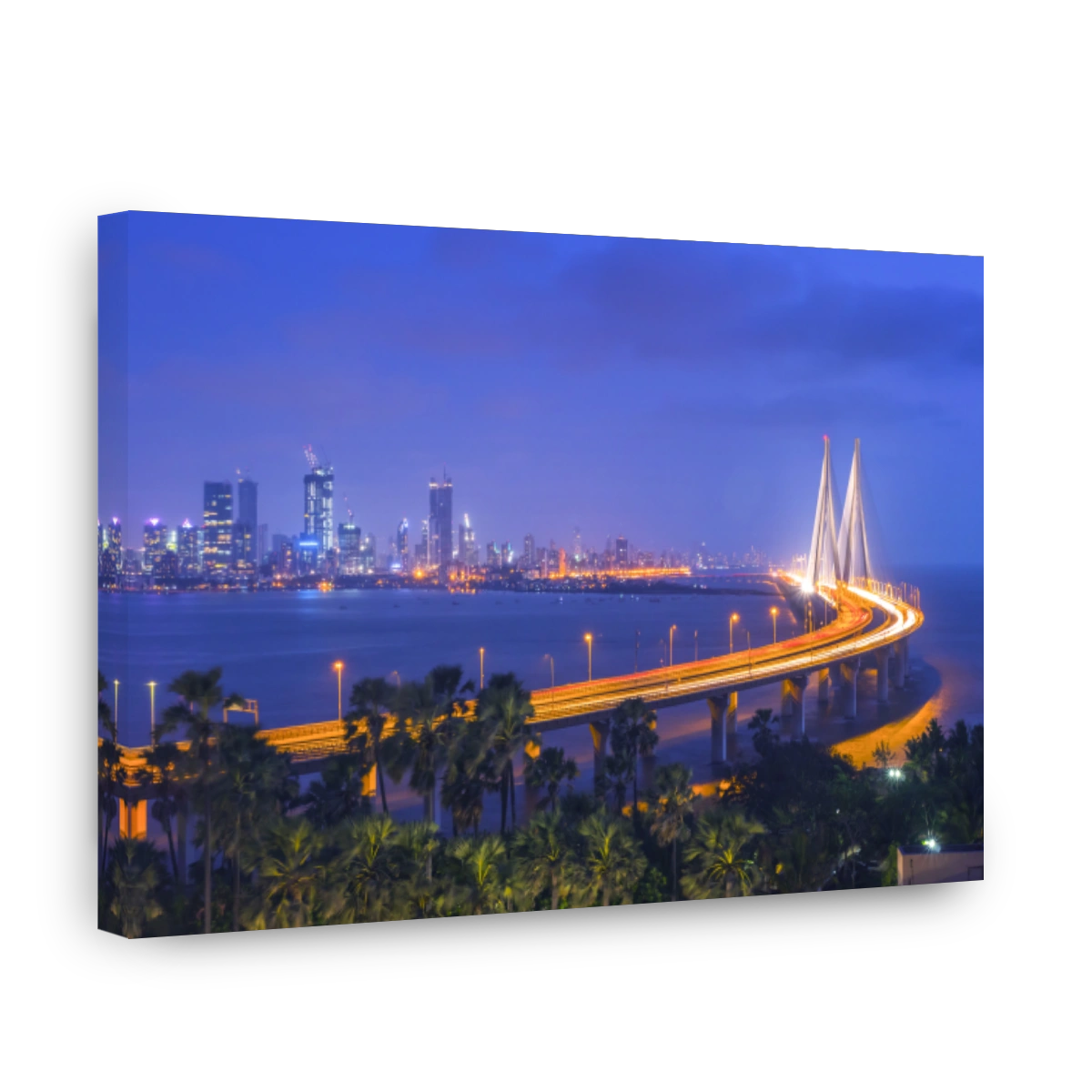 The Bandra–Worli Sea Link, Mumbai India